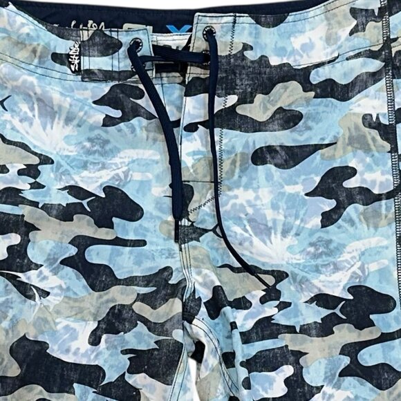 Salt Life SLX-QD Vapor Stretch Board Shorts Swim Trunks Size 30 Summer Beach - Picture 2 of 7